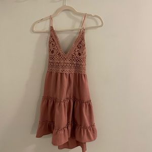 Rose pink dress, small